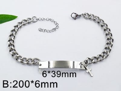 RVS armband 4212 GRATIS graveren met naam-(Lees beschrijving aub)