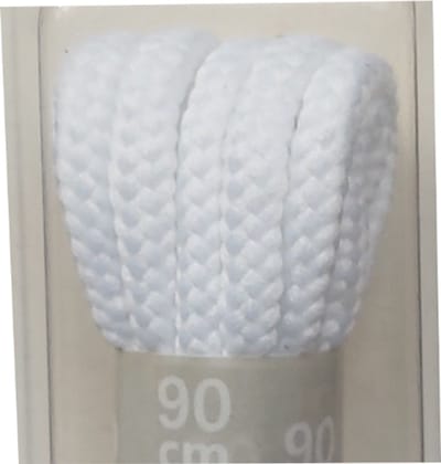 Tana Veter - Wit - Rond - Koord Veters - Lengte 90 cm - Dikte 4 mm - Schoenveter