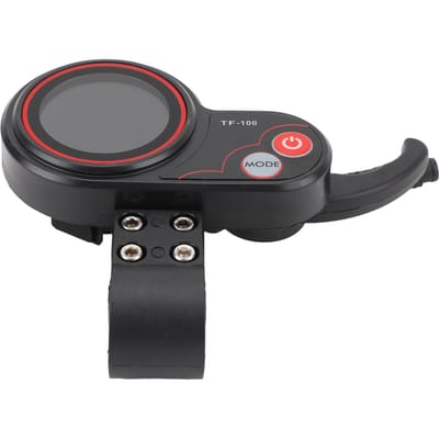 48V TF 100 Elektrische Scooter LCD-scherm met Duimgas 6-pins Waterbestendig Elektrisch Displaypaneel voor M4 voor black