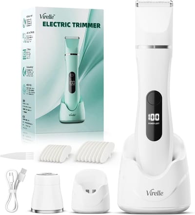 Elektrisch scheerapparaat voor dames - alles-in-één trimmer voor gezicht, benen, oksels en lichaam