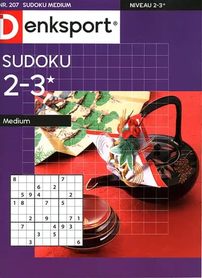 Denksport Sudoku Medium - 207 2026