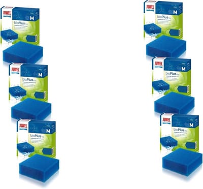 Juwel Bioplus Fijn M Compact - Filtermateriaal - 6 x 9.5x9.5x4.8 cm Compact