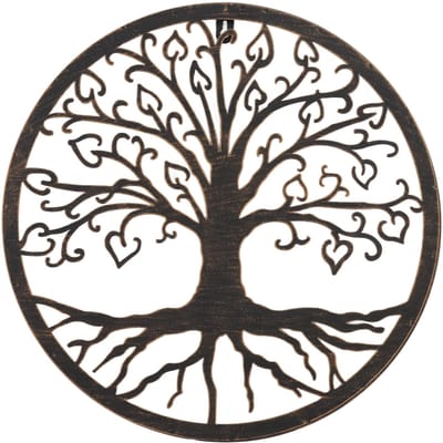 Metalen Wandkunst Boom Boomvorm Modern Minimalistisch IJzeren Boom Kunst Wanddecoratie Boom Wanddecoratie voor