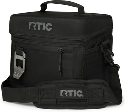 Soft Cooler Bag - Isolatie Tas - Lunch Koelen - Opvouwbaar Ontwerp - 8 Blikjes Capaciteit - Zwart
