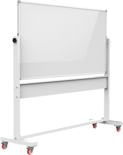 IVOL Verrijdbaar whiteboard Premium - Emaille - 100x150 cm