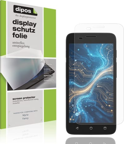 dipos – 4x Matte Beschermfolie geschikt voor Myria Fancy | Krasbestendige & antireflecterende Screenprotector Ultra-Thin