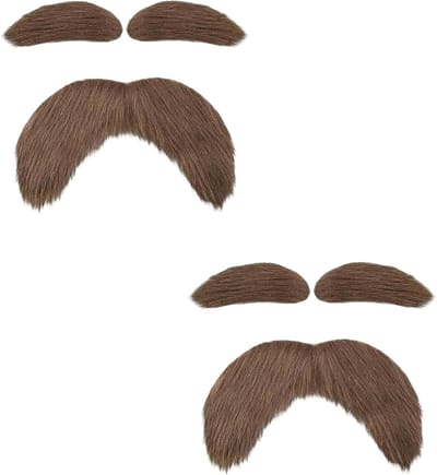 Realistische Zelfklevende Neppartijbaard voor Mannen - Perfect voor Carnaval, Cosplay en Halloween Feesten