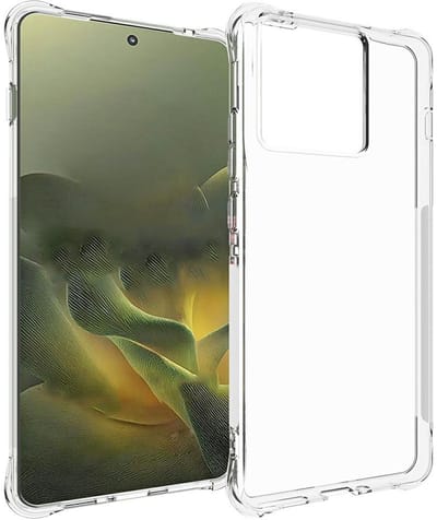 Coverup Hoesje - Geschikt voor Motorola Edge 70 Hoesje - Coverup TPU Back Cover met AirBag Corners - Transparant