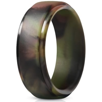 Heren Comfortabele Siliconen Ring - Duurzame, Flexibele Band voor Actieve Levensstijlen | Perfect Cadeau voor Papa & Atleten 14