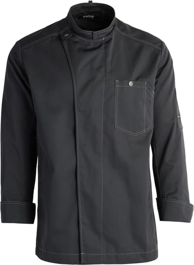 Kentaur Unisex chef-/service jacket 23570-102 - Charcoal - XS
