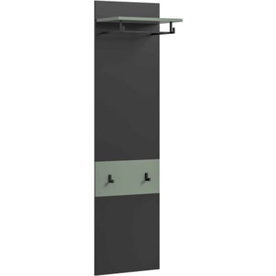 Canu garderobekastpaneel Smoke Green NB Basaltgrijs NB - 29x45x165cm