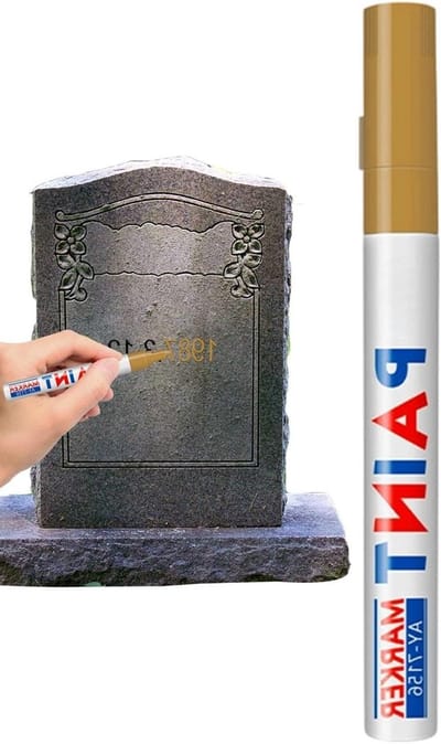 Gouden Verfstift - Lakmarker Pen - DIY Knutselen - Waterdichte Fijne Punt - 145 cm - Goud