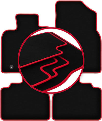 CARLUX-RED automatten voor: Toyota Camry IX sedan (2017-)