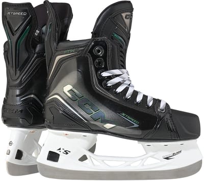 CCM - Jetspeed FTW - IJshockeyschaatsen - Schaatsen heren - Zwart - Lichtgewicht Constructie & Responsieve Energietransfer - Regular Fit - Maat EU 39