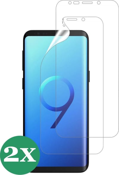 Screenprotector geschikt voor Samsung Galaxy S9 / S8 - Screen Protector - 2 Stuks