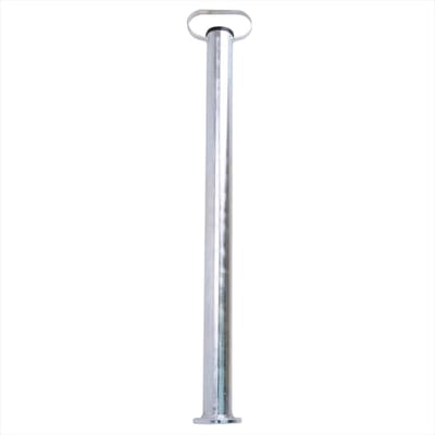 ProPlus Steunpoot - Gegalvaniseerd Staal - Ø 48 mm - 700 mm Hoog - Zilver