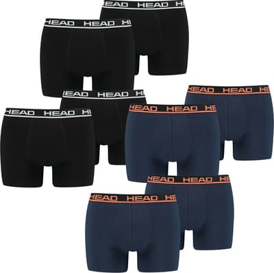 HEAD Heren Boxershorts HEAD BASIC BOXER 8er Pack Veelkleurig XXL