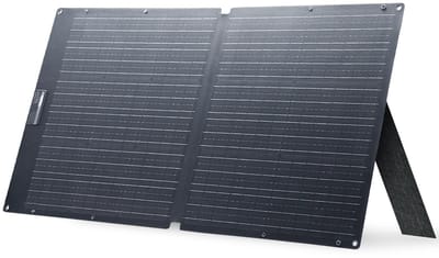 Velori Opvouwbaar Zonnepaneel 100W - Monokristallijn Solar Panel - Draagbaar Zonnepaneel - IP68 Waterdicht - Voor Power Station en Camper - 100 Watt