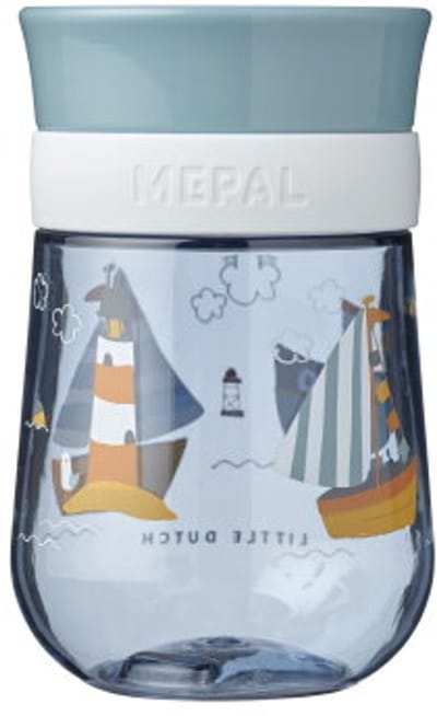 Mepal Mio 360° oefenbeker Little Dutch - 300 ml - Makkelijk vast te houden - Kinderservies - Sailors Bay