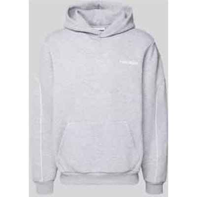 hoodie met logo en kangoeroezak