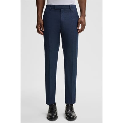 Slim fit pantalon met structuurmotief, model 'Kynd3'