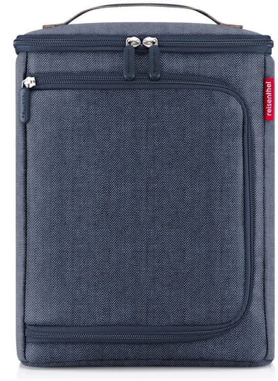 Reisenthel Coolerbox Koeltas - 6 blikjes - 7L Herringbone Donkerblauw