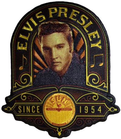 Elvis Presley - Elvis Studio Portrait Patch - Zwart