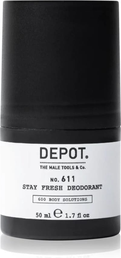 DEPOT No.611 STAY FRESH DEODORANT FRESH BLACK PEPPER 50ML