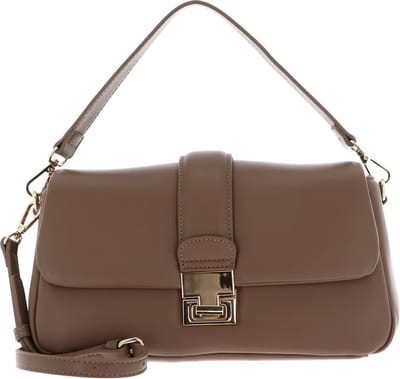 SEIDENFELT MANUFAKTUR Schoudertas Dalarna Shoulderbag Soft Toffee / Gold Taupe