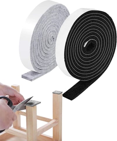 Store_8 - Viltstickers voor meubels - Antislip en beschermend - 100 x 2 cm - Vrije snit - Duurzaam en veilig - Bescherming voor stoelen - Veelkleur...
