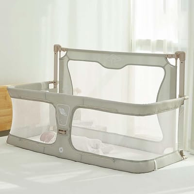 3-in-1 Babywieg Co-Sleeper en Reiswieg met Wasbare Voering