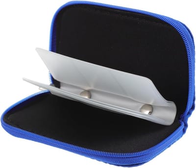 UKCOCO Draagbare Geheugenkaarthouder Kaartenhoes Geheugen Opbergdoosje Sd-kaarthouder Hoesje Opbergtasje Voor Sd-kaart Geheugenkaart Hoesje -kaart Tas Met Ritssluiting Nylon- Kaart