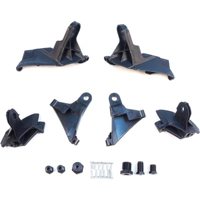EHL17+EHL18 Koplamp Koplamp Reparatie Beugels Lipjes Links Rechts voor Mercedes E-Klasse W211 S211 2002-2009 A2118201314 A2118201414
