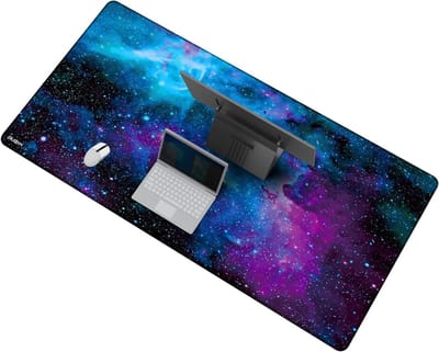 Grote XXXL Muismat 1200 x 600 mm met Antislip Rubber en Soepele Stof, Perfect voor Gaming en Kantoorgebruik