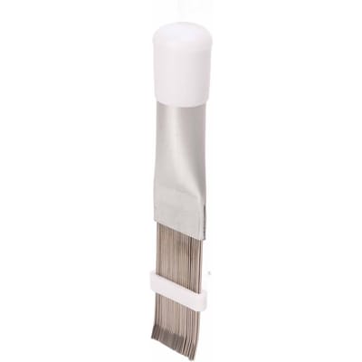 Peigne à ailettes de climatiseur en acier inoxydable et alliage d'aluminium, nettoyeur de redresseur d'ailettes de condenseur