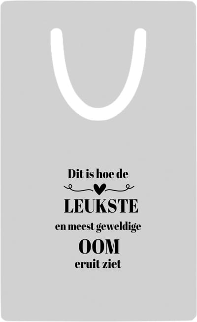 Hacebo® - dit is hoe de leukste en meest geweldige oom eruit ziet metalen boekenlegger - Oom - meest leukste oom - verjaardag - cadeautje voor oom - oom artikelen - kado - geschenk Bladwijzer boekenleggers - 7.6 cm x 5cm