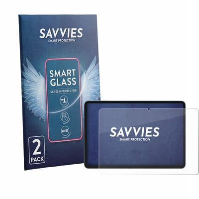 2 Stuks Savvies Screenprotector - geschikt voor Doogee Tab G6 Pro - beschermfolie glas transparant
