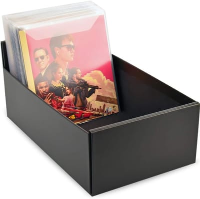 DYNA® Cd Opbergdoos - Cd Opbergsysteem - Cd Koffer - Zwart - 26cm x 16cm x 12cm