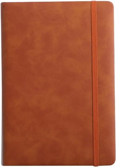 Kladblok Notebook - Zakelijk Kantoor - Dagelijkse Opname - Draagbaar Reisformaat - 213-145 cm - Argento