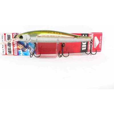 Yo Zuri Duel 3DB Jerkbait Diep 110 mm Suspend Kunstaas R1372-NAY (5183) gray