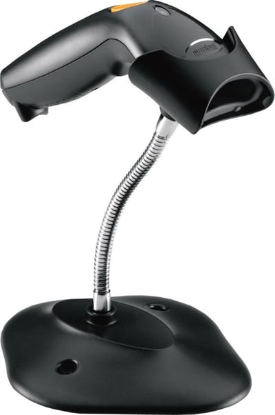 Zebra LS1203 - 1D Wired Barcode Scanner (Includes USB Cable and Cradle)