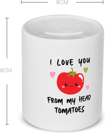 Akyol - relatie cadeau - Spaarpot - Liefde - relatie - jubileum cadeau - love geschenk - gift - valentijn cadeautje voor hem en haar - cadeau voor mannen en vrouwen - valentijnsdag cadeau - valentijn cadeautje love - 350 ML inhoud