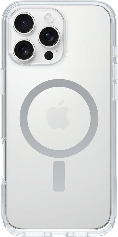Zolveisa Hoesje geschikt voor iPhone 16 pro max met magsafe Transparent otterbox hard cover