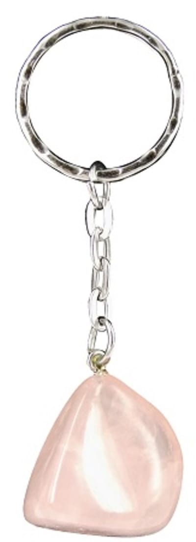 Sleutelhanger Roze kwarts