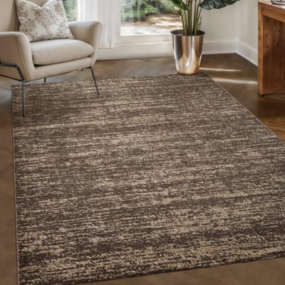 Muratap Relax oslo laagpolig effen vloerkleed modern tapijt bruin- 160x230 cm
