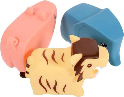 Badspeelgoed Set - Waterspeelgoed Dier - Badplezier Bevorderen - Watersproei Functie - 7.5cm - Gemengde Kleuren