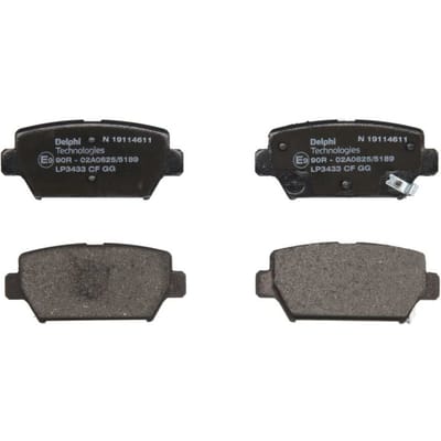 Remblokset DELPHI LP3433, achter