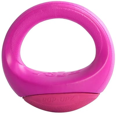 Rogz Pop-Upz Roze - Hondenspeelgoed - 14.5 cm