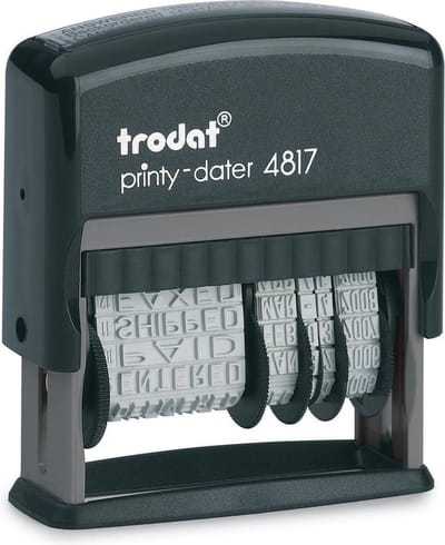 DATUMSTEMPEL+TEKST PRINTY 3,8M