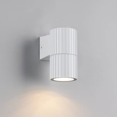Trio Lighting Buitenwandlamp Parana, mat wit, hoogte 11 cm, metaal